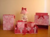 kit higiene baby ursinha rosa